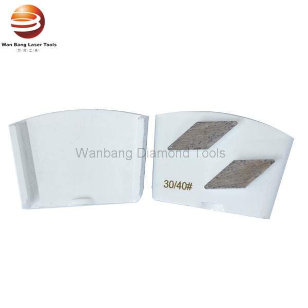 Подгонянные ботинки диаманта этапа косоугольника меля