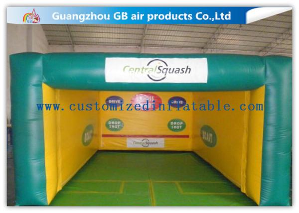 Customized Inflatable Sports Games Squash Club Court For Sports Party