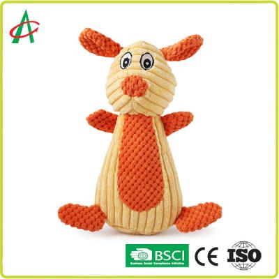 Brinquedo sibilante do luxuoso do animal de estimação do divertimento, brinquedos em borracha do cão do luxuoso EN71
