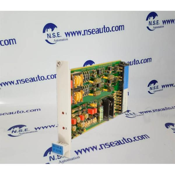 La seguridad HIMA F3225 optimiza los funcionamientos de la instalación en existencia nuevos y original garantía de 1 año