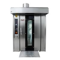Equipamento 304 da padaria de 32 Tray Diesel Rotary Oven Industrial de aço inoxidável