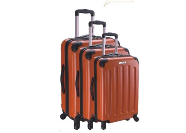 Rolling ABS PC Luggage Bag Carry On Lightweight Trolley Suitcase For International Travel