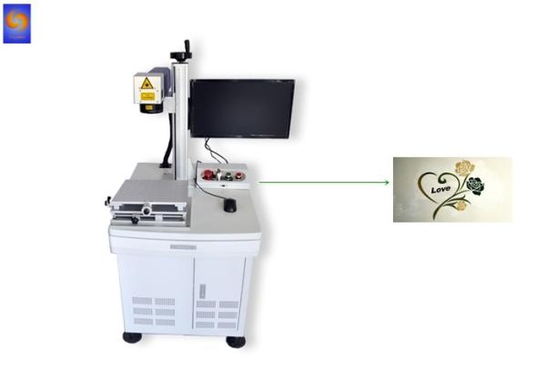 JPT 20W Fiber Mopa Laser Marking Machine Color Marking On Stainless Steel Cups