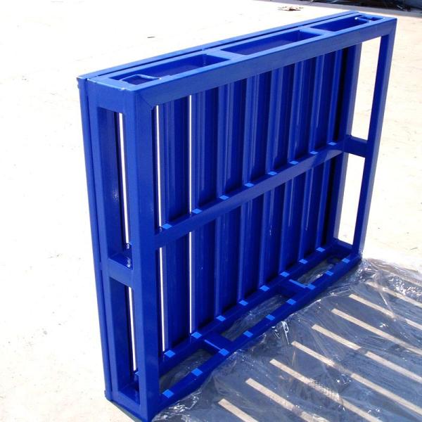 2 Way Or 4 Way Heavy Duty Metal Pallets 1T 2T 3T Metal Stacking Pallets
