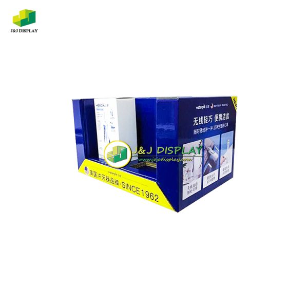 Corrugated Paper PDQ Display Tray Pop Foldable For Retail Store