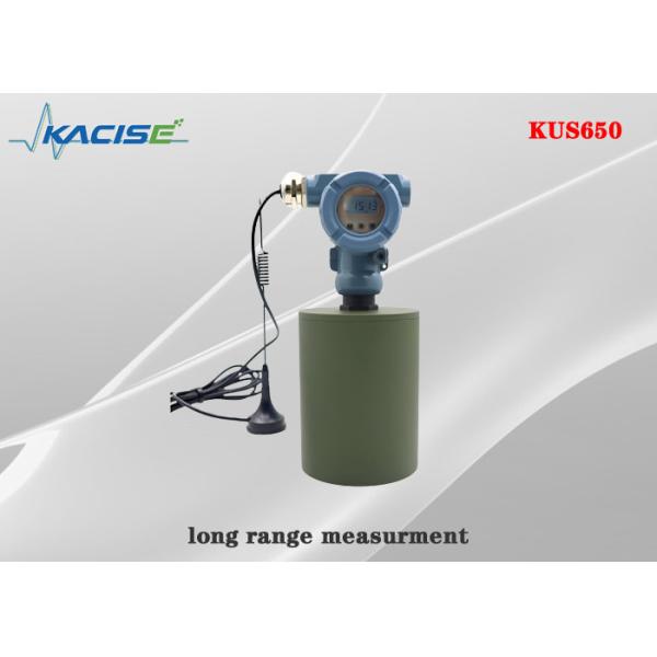 Sensor de nivel ultrasónico inalámbrico de gran alcance KUS650 con 4G/Lora/GPRS/NB