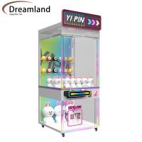 La machine à griffe à 9 pouces à griffe à griffe de luxe Display en verre transparent Jouets à griffe Machine de jeu de prix pour salle de jeu d'arcade