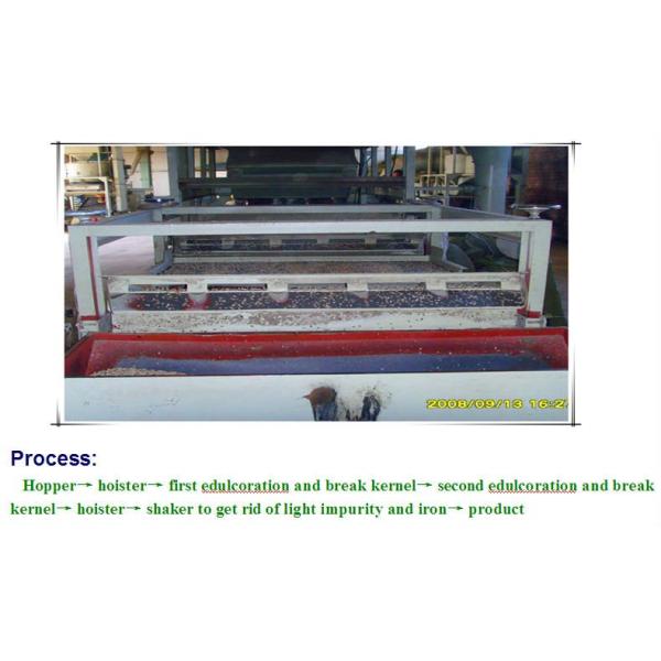 High Efficiency Sunflower Seeds Sheller Peanut Shelling Machine 1T / H