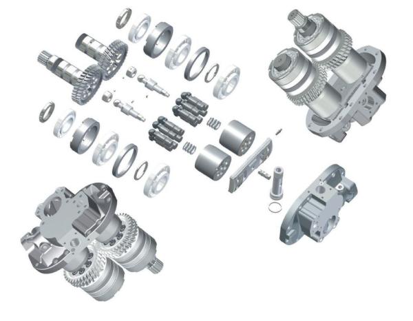 Ex220-3 Excavator Hitachi Hydraulic Pump Parts Hpv091 HPV102 HPV116 HPV125B