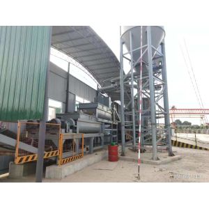 Concrete Mobile Stabilized Soil Mixing Plant Electric Power
