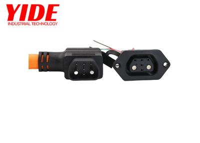 Conectores impermeáveis fêmeas dos conectores de bateria 2+5pin para o sistema do E-velomotor