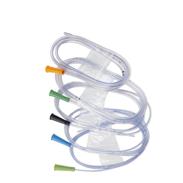 ISO CE Approved Medical Tube In Stomach Size PVC/Silicone Stomach Tube With Fr6-Fr22 Sizes