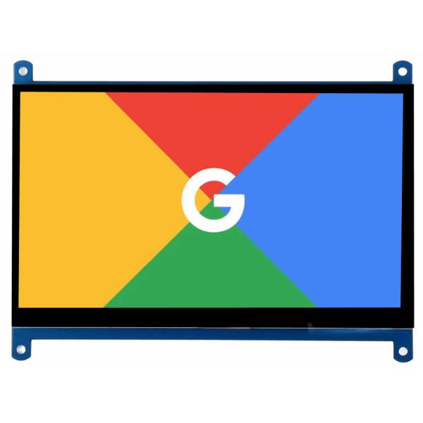 Touch Screen 7 Inch Capacitive HDMI LCD Display 1024×600 Toughened Glass Panel