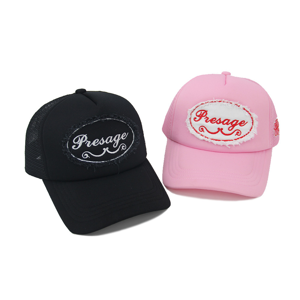 Screen Printing Foam Custom Embroidery Trucker Hats Puff Printing Plain Breathable