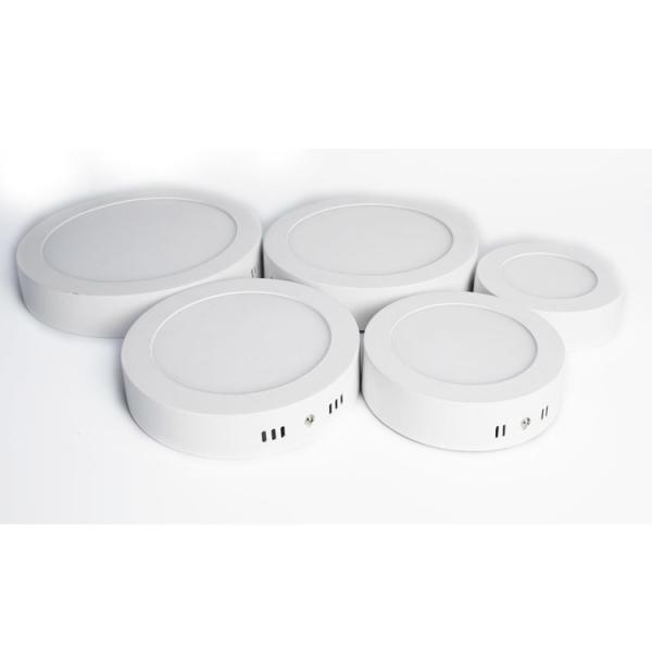 Modern Round 12w 14w LED Flat Panel Light Surface Mounted With CE ROHS