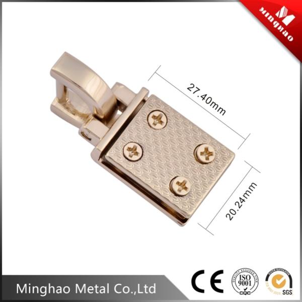 Fashion square handbag decoration accessories,27.4*20.24mm,Zinc alloy