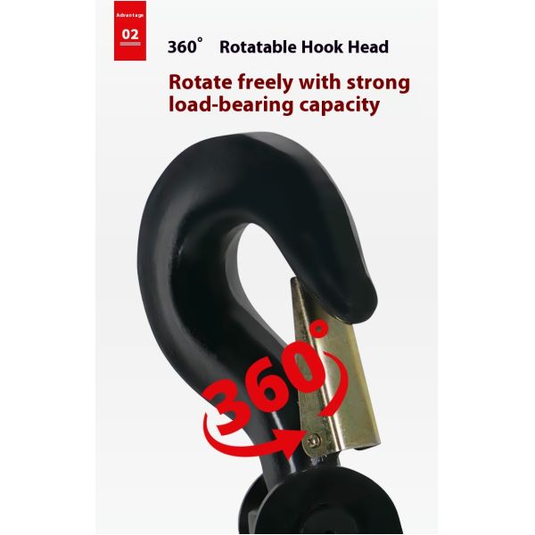 25T Lifting Capacity Durable Crane Hook with Safety Latch for Crane Lifting Applications