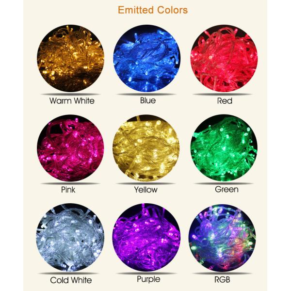 Holiday Lighting, PVC,Rubber Wire,Single Color, Multi-Color Decorative Lighting, Hot Sales