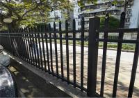 Verde de aço tubular residencial de Square Post Dark da cerca de L3m