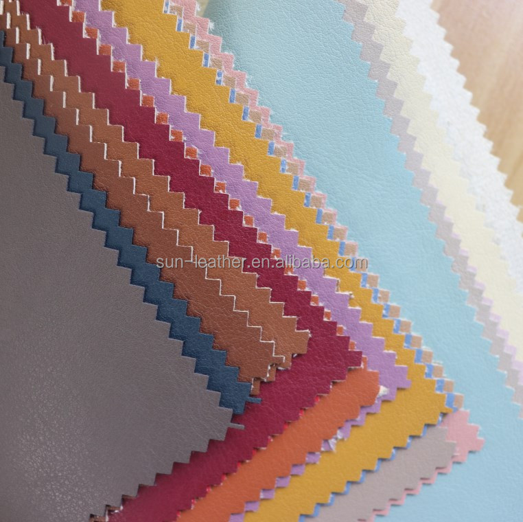 Soft PU PVC Vintage Synthetic Artificial Leather for Clothing Garment Eco-friendly Leather