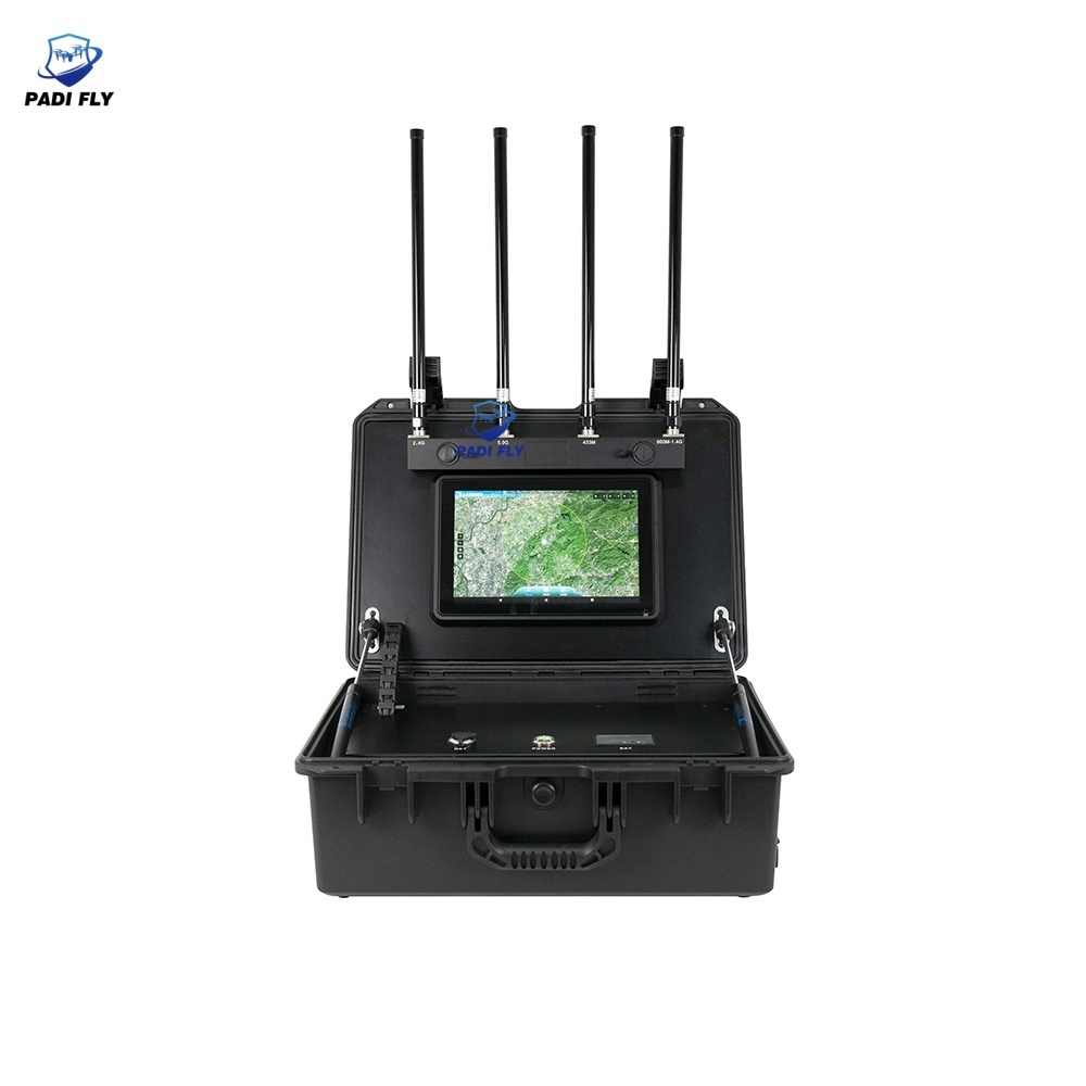 Suitcase Type Portable Drone Detector For Radio Frequency Anti Drone Devices