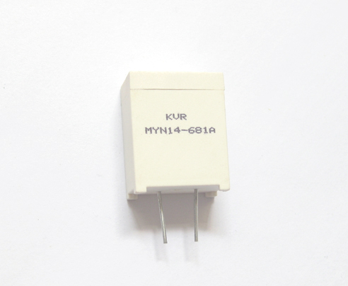Low Leakage Current 14mm Disc 3Pin Metal Oxide Varistor TMOV 300Vac Thermally Protected With Thermal Cutoff TCO