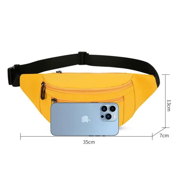 Water Proof Fashion Leisure Chest Bag Riding Waist Fanny Pack Single Shoulder Crossbody Bag