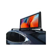 Display LED de techo de taxi de 120W P4 para publicidad de taxi WiFi USB 3G / 4G / 5G