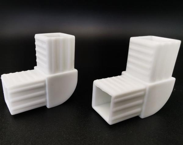 ホワイト 20*20mm アルミプロファイル角関節 ガスケット窓 プラスチック角接続部品