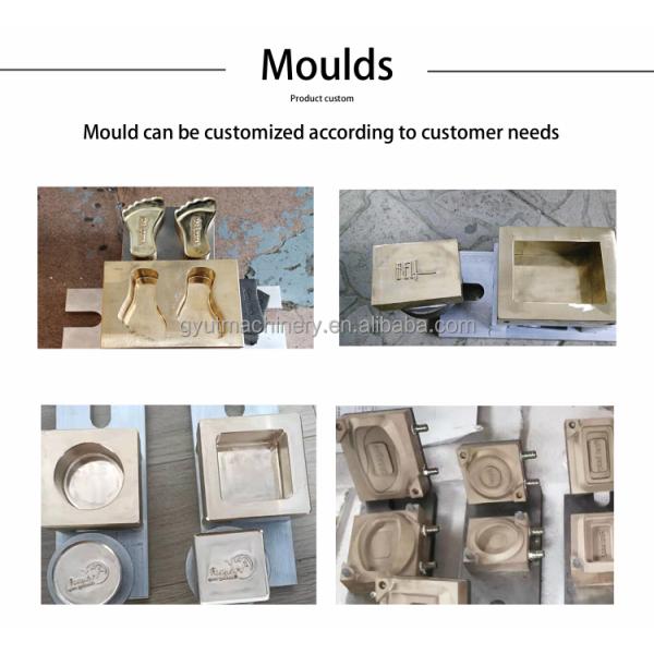 Машина для штамповки мыловой прессы с легкой эксплуатацией и весом 123 кг