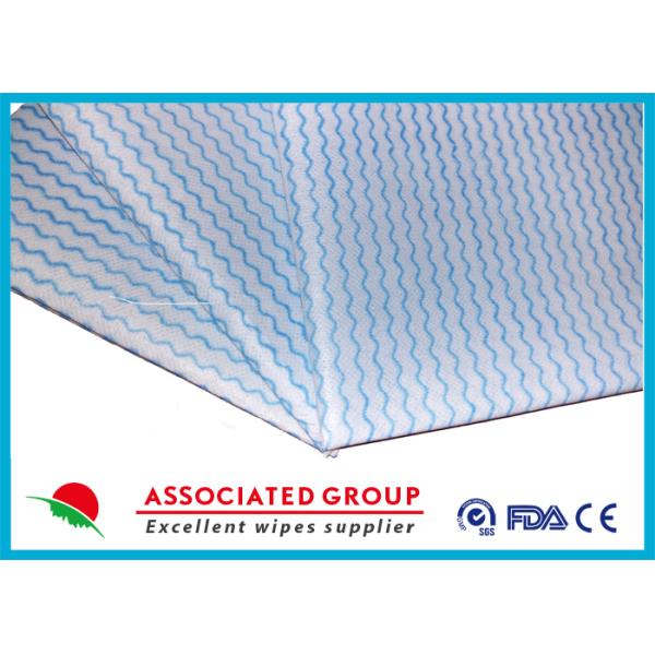 Домочадец печатая не сплетенную чистку обтирает, устранимый Nonwoven Spunlace обтирает