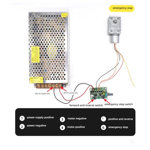 Micro Electric Dc Brushless Motor 300rpm 25w CCC With Worm Gear