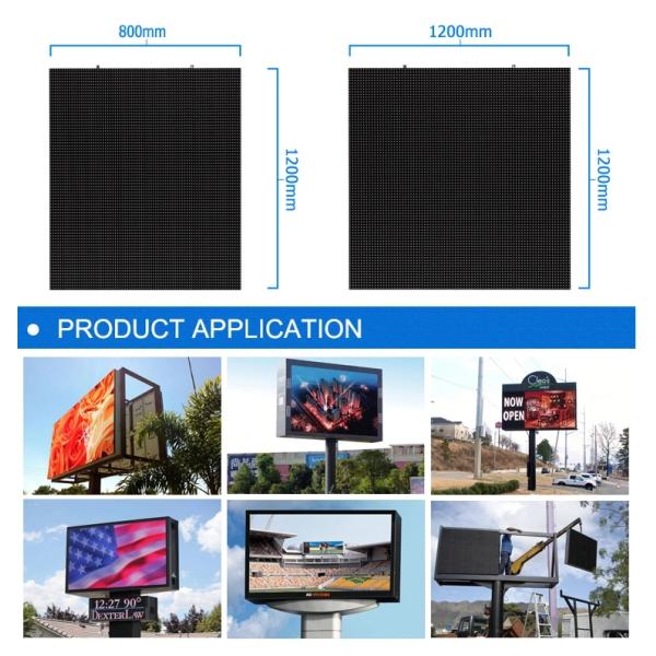 Фиксированный SMD Wifi Billboard P4 P5 P6 P8 P10 Гигантский светодиодный дисплей водонепроницаемый HD настраиваемый