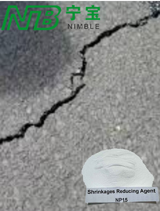 White Shrinkage Compensating Concrete Admixture Low Density Bulk Long Shelf Life