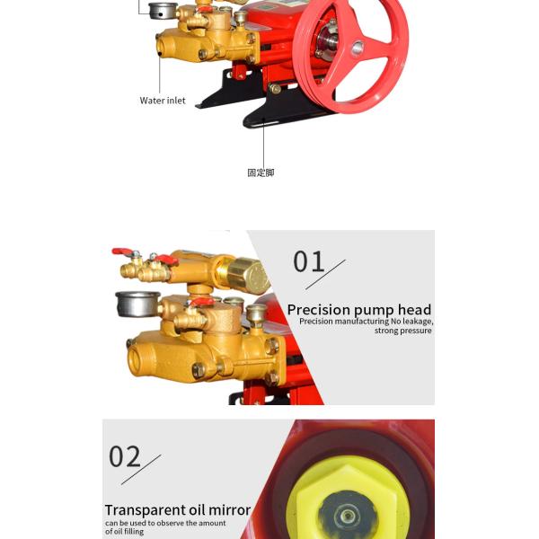 Pesticide Spraying Gear Pump Insecticidal Dispensing Agriculture Sprayer Machine