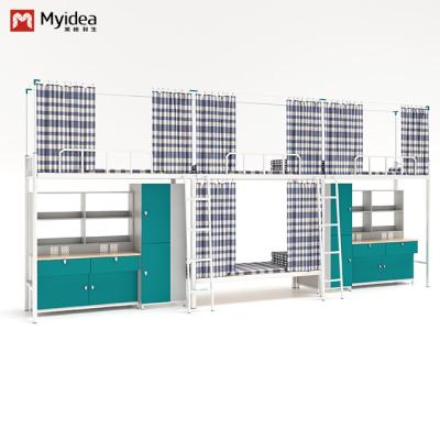 Design moderno de dormitório de estudantes multiuso cama de casal multi-pessoa