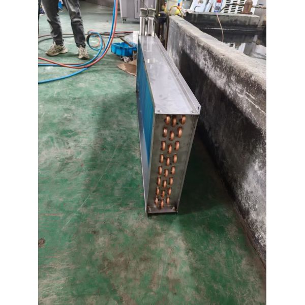 Factory Direct Sale High Efficiency Aluminum Copper Tube U-Shaped Industrial Refrigeration Equipment Hot-Cold Air Heat Exchanger