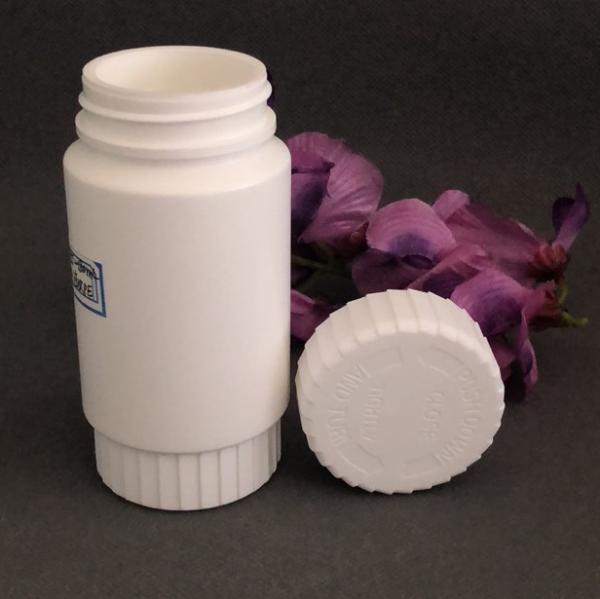 HDPE Injection Blow Integrated Plastic Screw Top Bottles With 75ml Inner Tank And 180ml