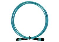 Da água ótica do cabo de remendo 40G da fibra de OM3 12 MTP MPO cor azul 3M LSZH SENKO