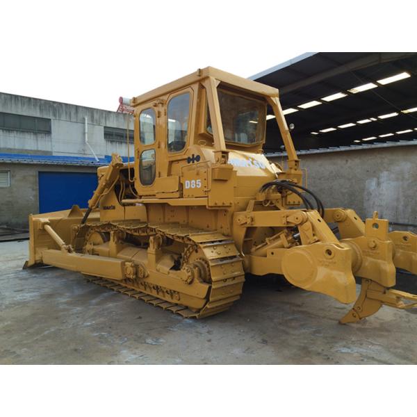 Año 2008, dormilones de las niveladoras de la mano de KOMATSU D85Second de la segunda mano de Japón en venta