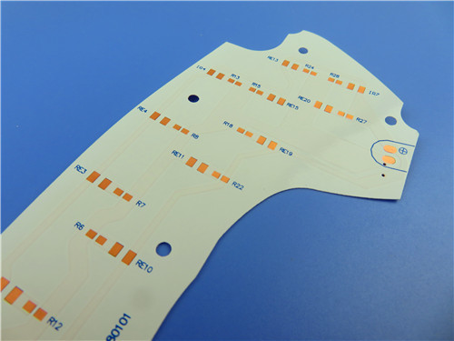 2-Layer TFA1020 High-Frequency PCB 0.25mm Pure Gold Plated