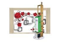 Cmyk Or Cmykw Uv Wall Printer Indoor Outdoor Speed Adjustable