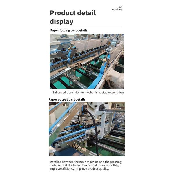 Скорость автоматического папного клея LSX для бумажной карточки Бумага 250g-650g/гофрированная E 300m/min