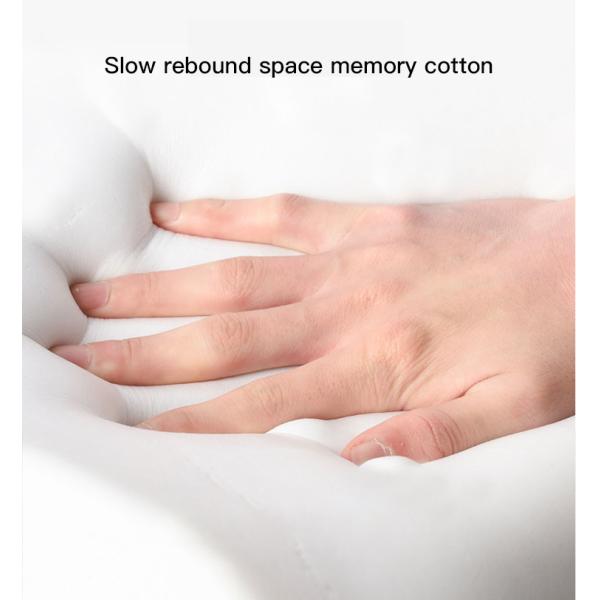 Ergonomic Office Seat Back Support Massage Pillow Knitted and Multi Kinetic Electric