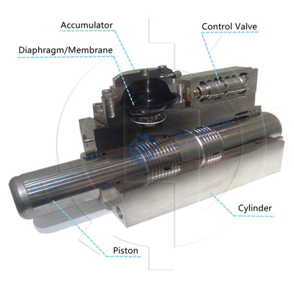 81L1-0003 31AC-10300 Гидравлическая запасная часть аккумулятор поршневого азота для R130W R140W R170W R180W R200W R210W