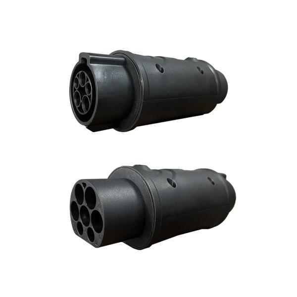 Type 1 To GBT Adapter for Chinese Car charging on j1772 Type 1 EV station gB/T car Electric Vehicle Charger Converter (Адаптер типа 1 к GBT для зарядки китайских автомобилей на j1772)