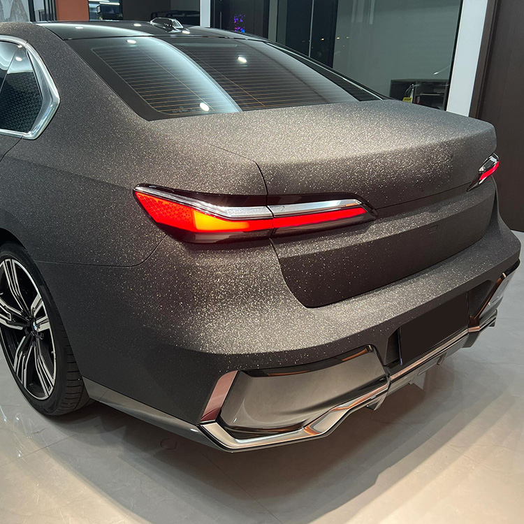 Super Diamond Black Matte Black Wrap Car Wrap Vinyl Color Changing Stickers Vinyl Wrap for Cars