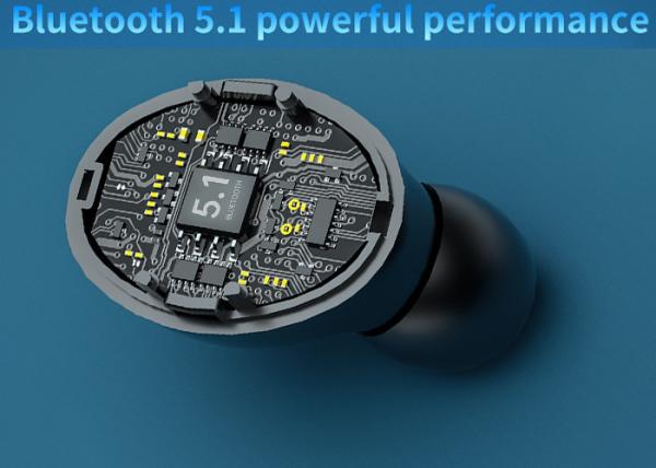 CVC8.0 Touch Control Bluetooth Earphone Binaural Call IPX7 Noise Canceling