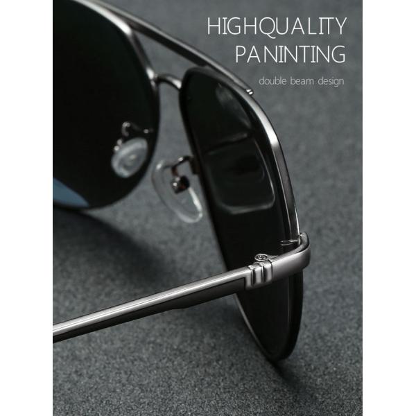 Driving Mirror Oversized Retro Sunglasses Men Women 142MM BSCI UV Protection