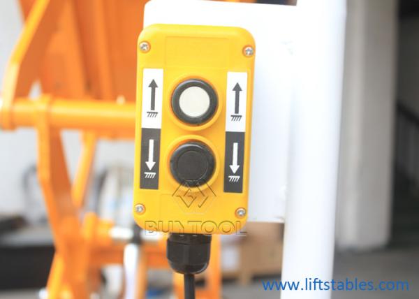 Ligue Q345B de aço 45 graus semi - o móbil elétrico Scissor a tabela de elevador com inclinação